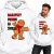 BLUZA Z KAPTUREM ŚWIĄTECZNA NAJLEPSZY PIERNIK